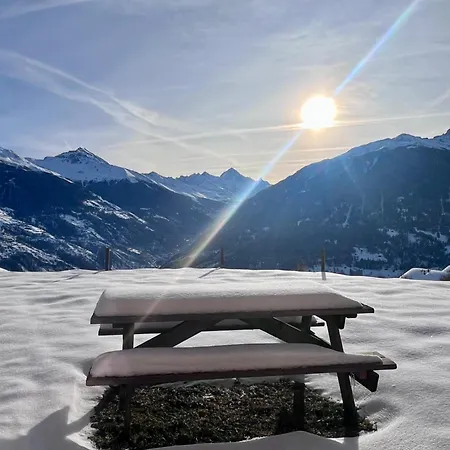 Дом отдыха Thyon 4pieces, Magnifique Vue